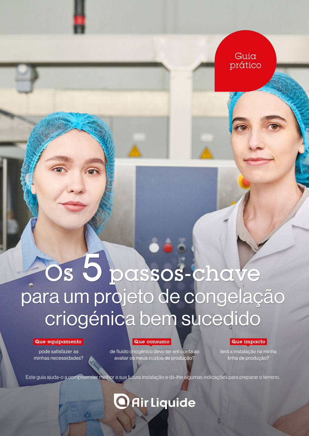 Os 5 passos-chave para um projeto de congelação criogénica bem sucedido