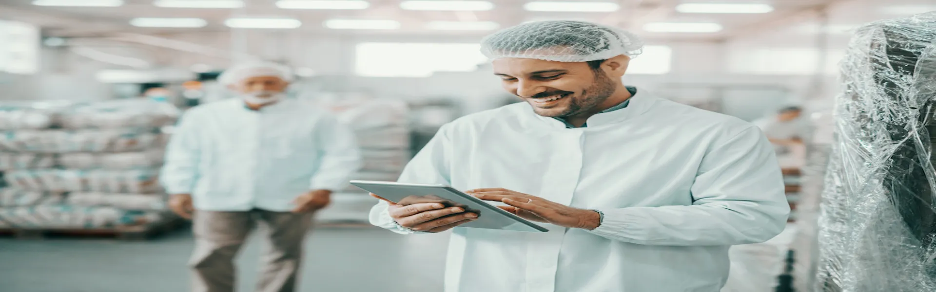 Trabalhador da criogenia alimentar