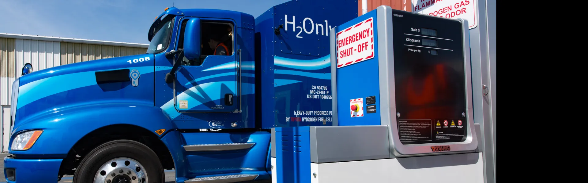 Hidrogénio para camiões - Estação Air Liquide