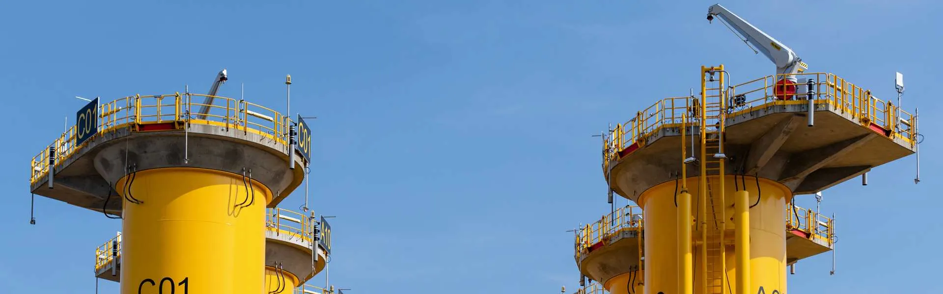 Peças de transição para a indústria eólica offshore