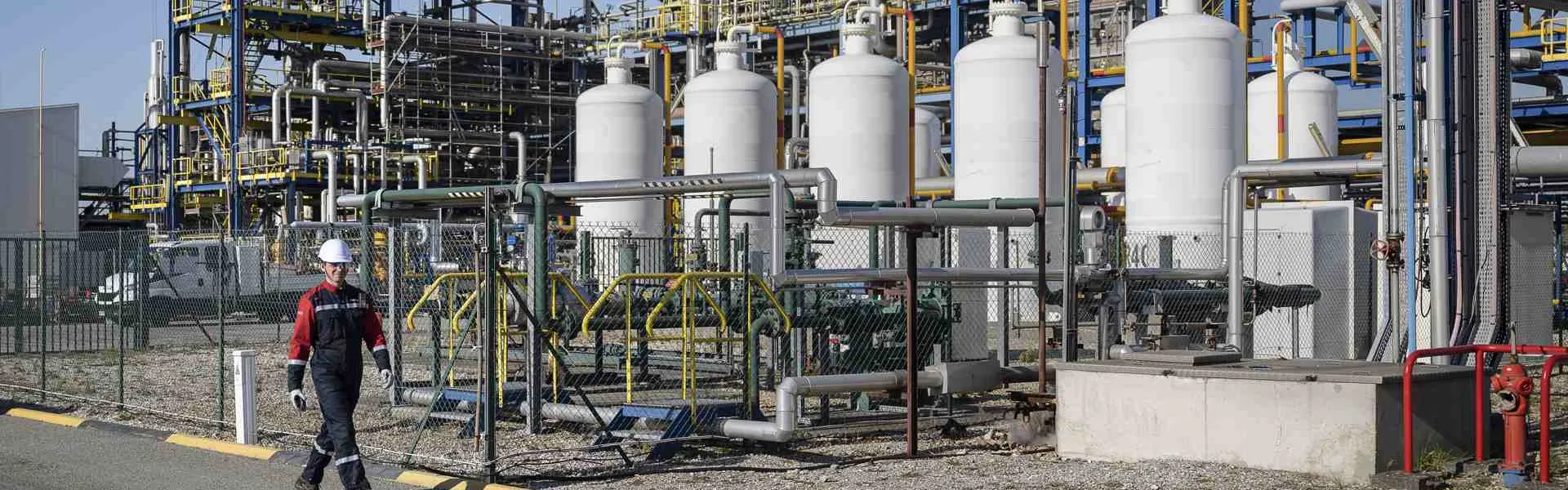 Produção de hidrogénio pela Air Liquide em Normand'hy, Port-Jérôme-sur-Seine