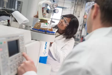 investigação e análise ALPHAGAZ