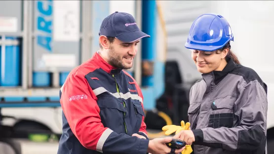 tjänster-order via app