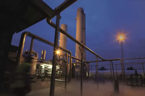 Fornecimento de gás e instalações Air Liquide