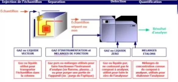 O princípio da cromatografia gasosa