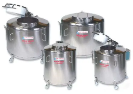 Materiais para criopreservação - RCB