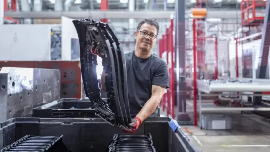 Pièces plus légères et plus rapide à produire