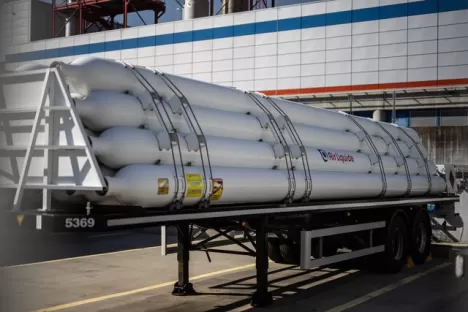 Fornecimento de gás sempre disponível