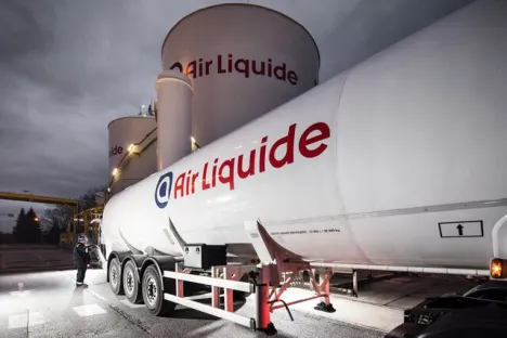 Grandes indústrias em Moissy, França