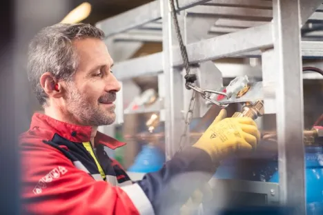 Serviços associados ao fornecimento de gás