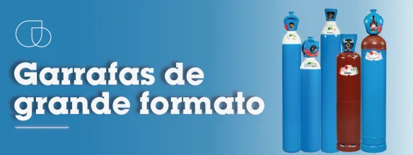 Garrafas grande formato
