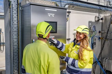 Novo centro de abastecimento de H₂ da Air Liquide na Alemanha