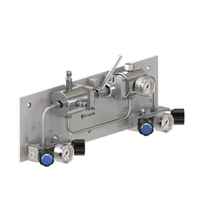 Equipamentos para instalações e redes de distribuição de gases para laboratórios