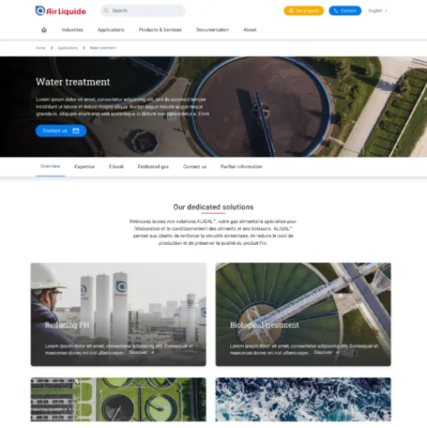 Application template
