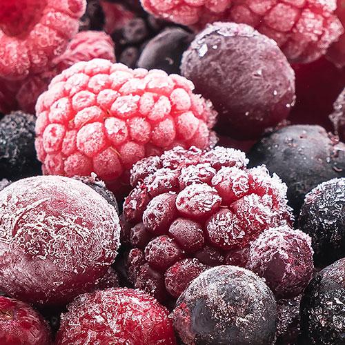 Frutas e legumes - Criogenia alimentar