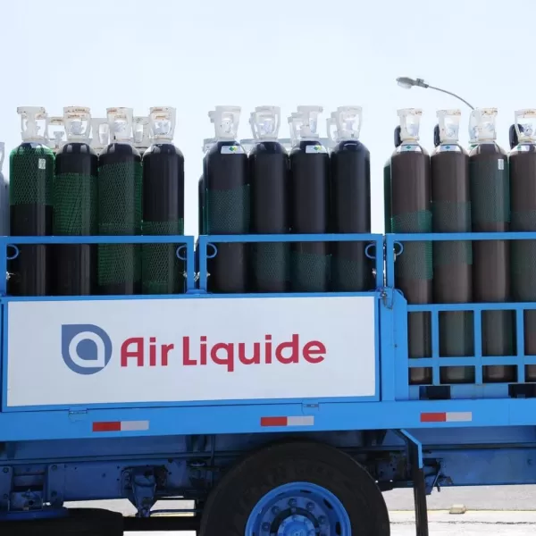 Gases industriais fornecimento garrafas Air Liquide