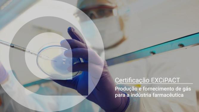 A Air Liquide é a primeira empresa do setor a obter a certificação EXCiPACT™ em Portugal