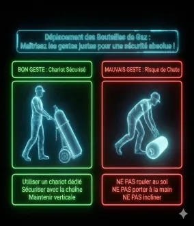 Déplacer une bouteille