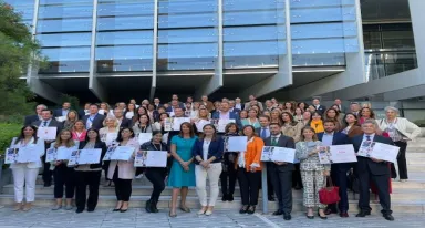 A Air Liquide recolhe o seu Certificado do Código de Princípios Diversidade Geracional