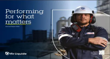 Novo relatório Anual do Grupo Air Liquide 2023